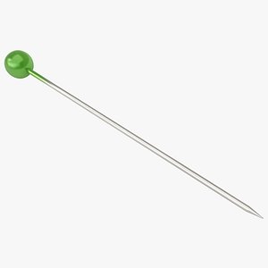 3D model needle pin