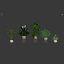 20 Photorealistic Flowers for Interiors - set 121 128 134 141