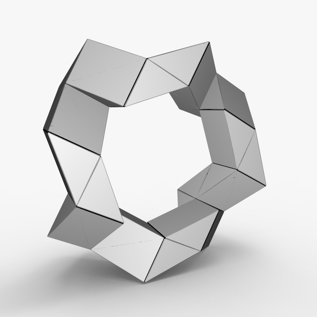 3d rubik snake model