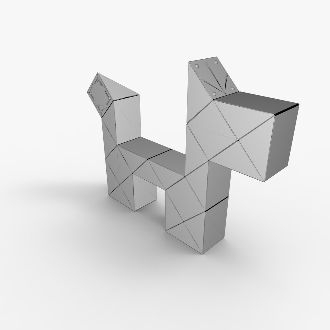 3d rubik snake model