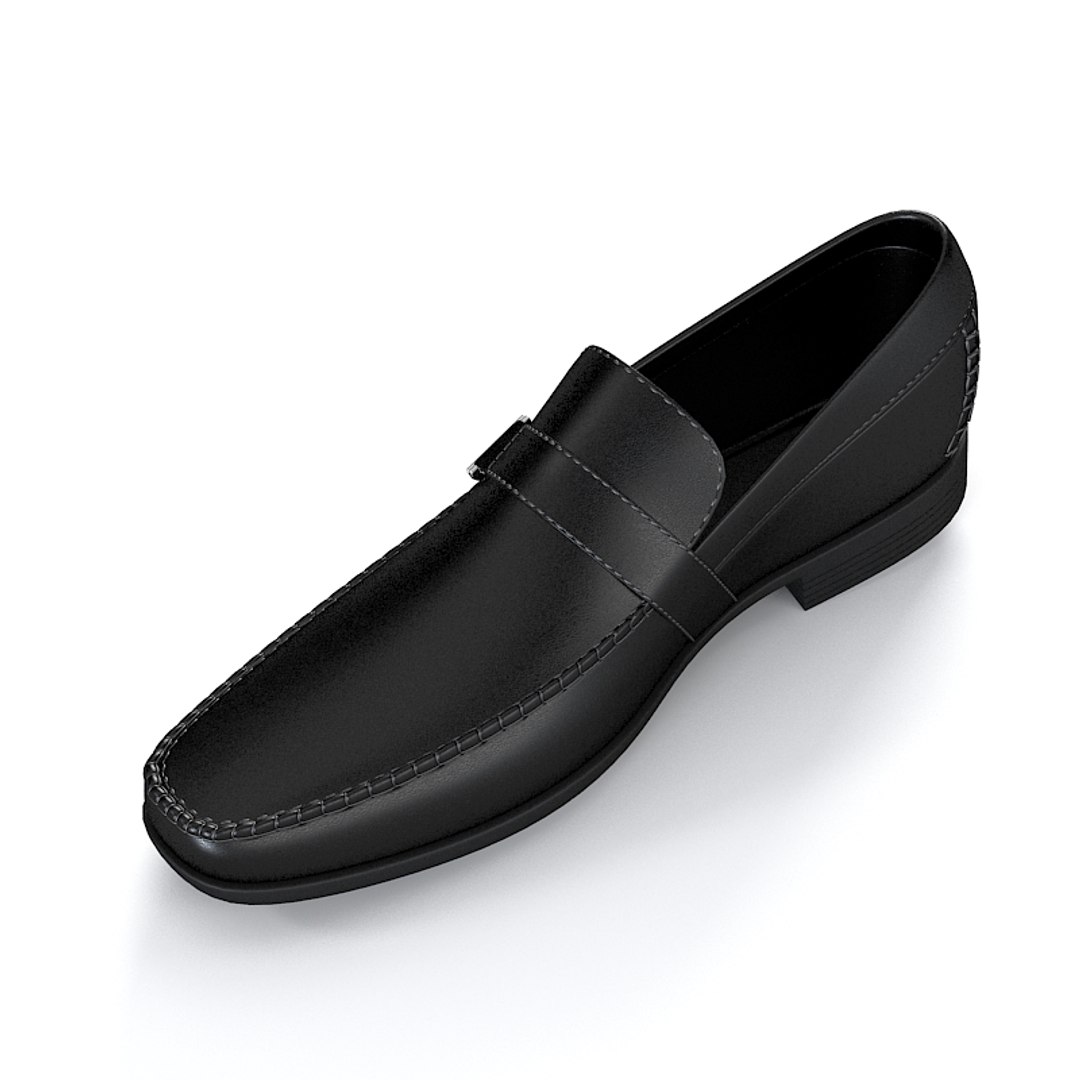 Loafer Shoes 3d Model