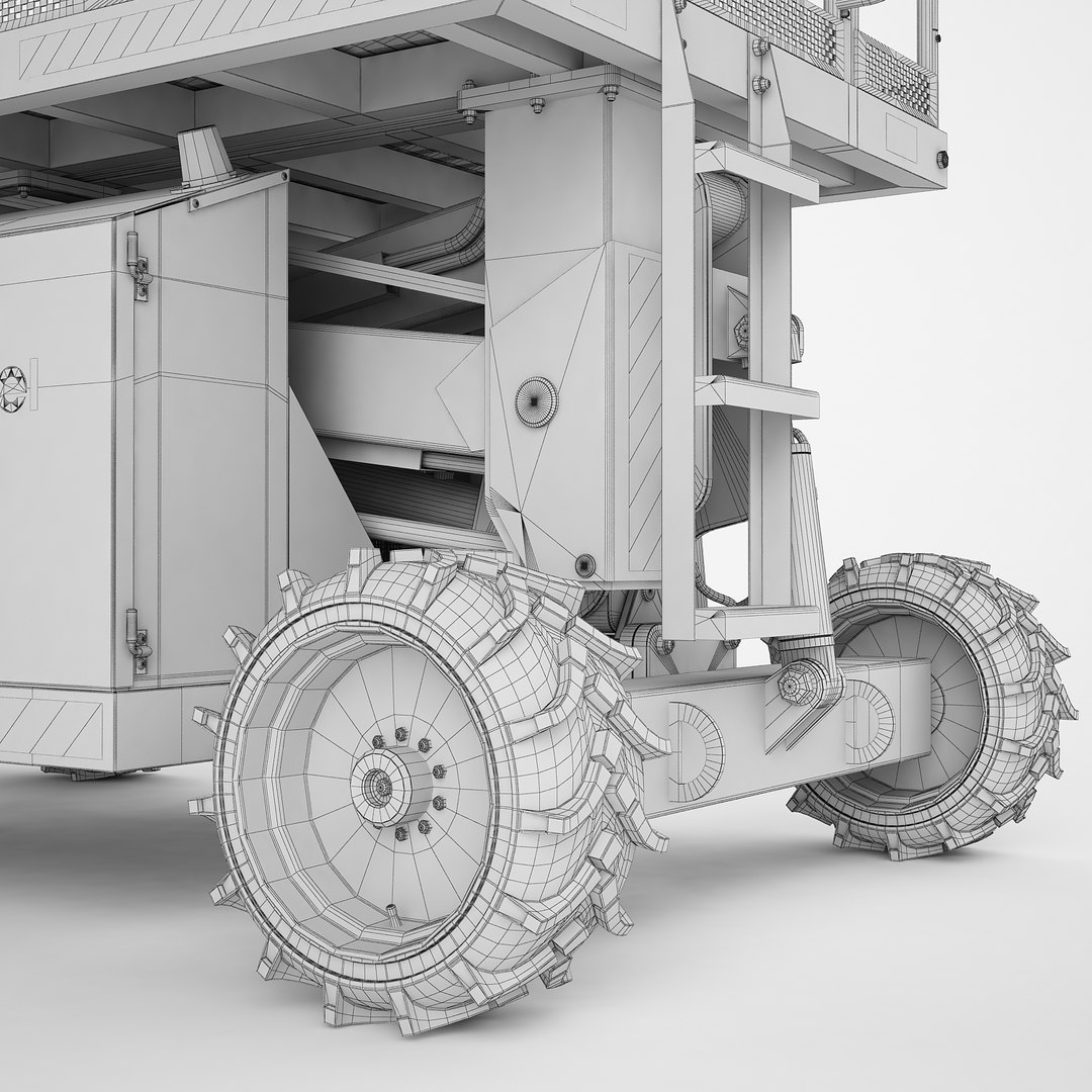 3D model snorkel lifts TurboSquid 1170328