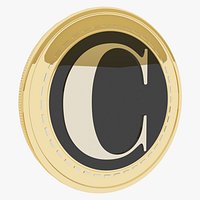 Constant Cryptocurrency Gold Coin