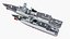 Chinese Navy Type 054A 056 Corvette 3D model