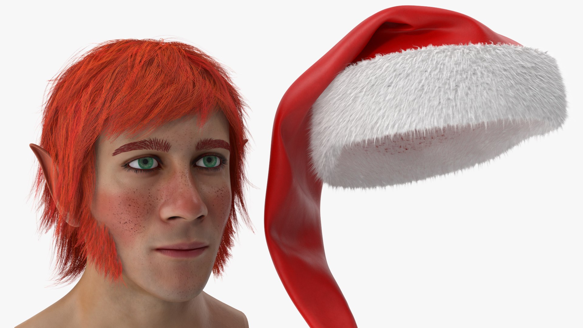 Christmas Elf Head 3D model https://p.turbosquid.com/ts-thumb/Kk/s3dZT9/K2/angles_06/jpg/1761549174/1920x1080/fit_q87/4b2d10c3ee623b513f1e2ef1ba101a477d9a2f11/angles_06.jpg