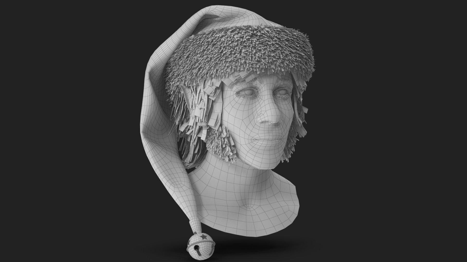 Christmas Elf Head 3D model https://p.turbosquid.com/ts-thumb/Kk/s3dZT9/kA/wireframe_02/jpg/1761549193/1920x1080/fit_q87/275ce2e233a173f37d21e93d87399d4f32dc96bd/wireframe_02.jpg