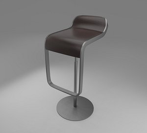3D stool chair furniture