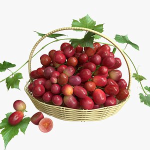 GRAPE BASKET 3D model
