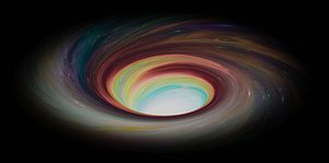 Wormhole Black Hole Galaxy