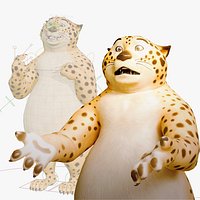 Stylized Biped Cheetah