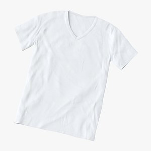 male v neck laid 3D