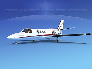3D scale cessna citation 500