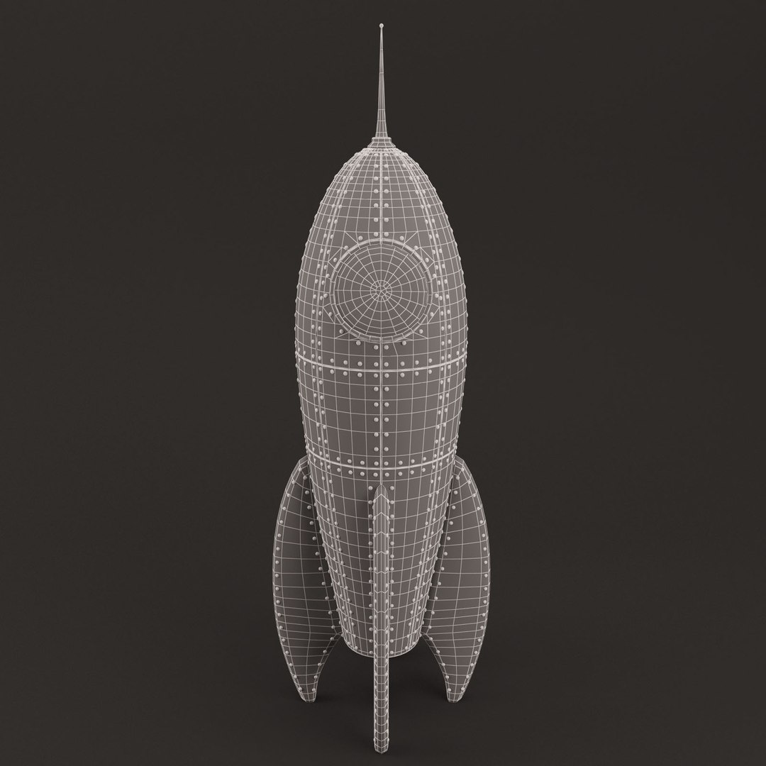 Rocket Spaceship 3d Model