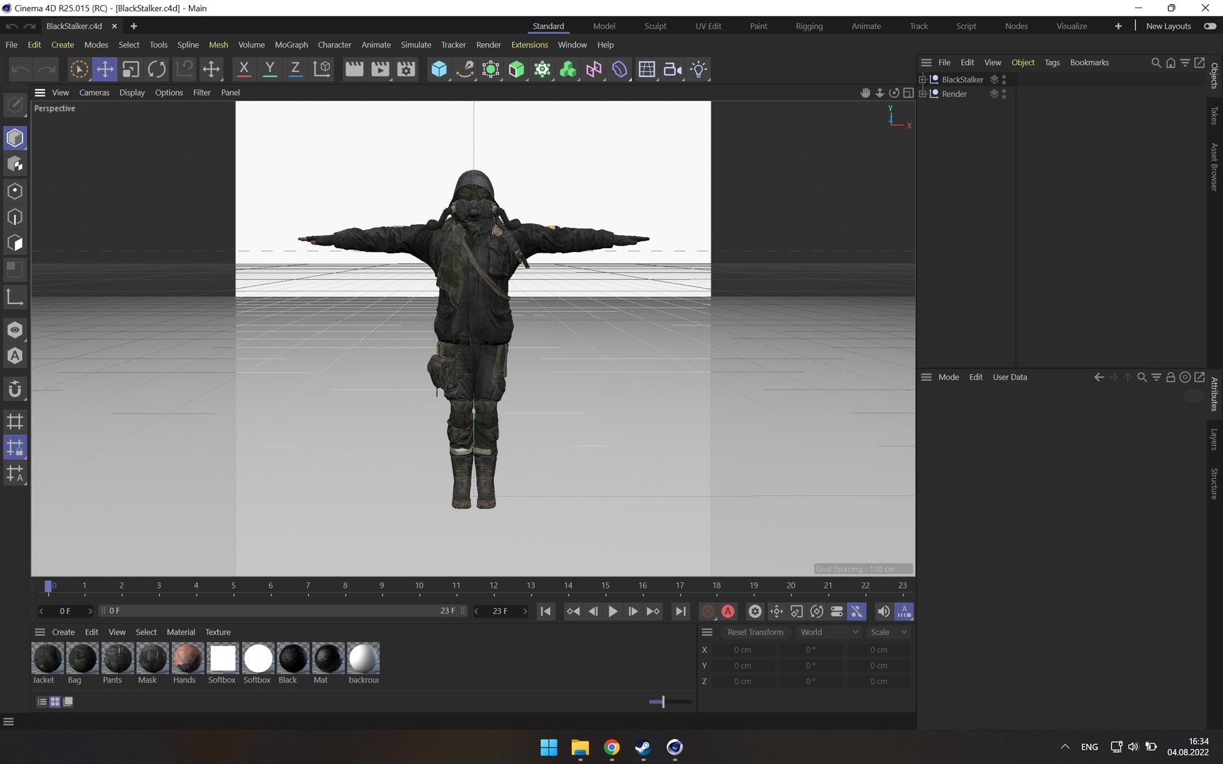 Black Stalker 3D Model - TurboSquid 2072518