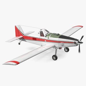 Agricultural Aeroplane White