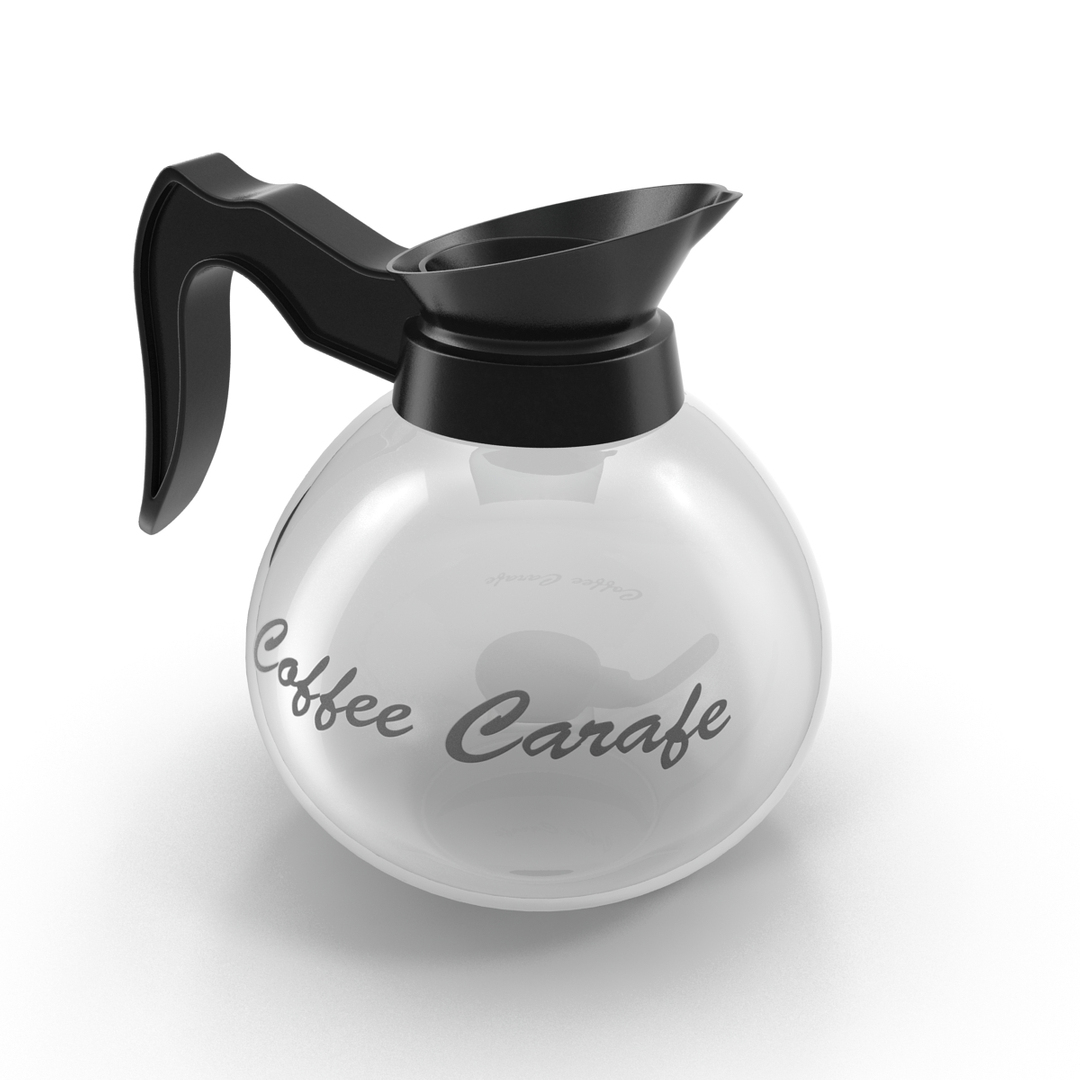 3d Model Coffee Carafe 2