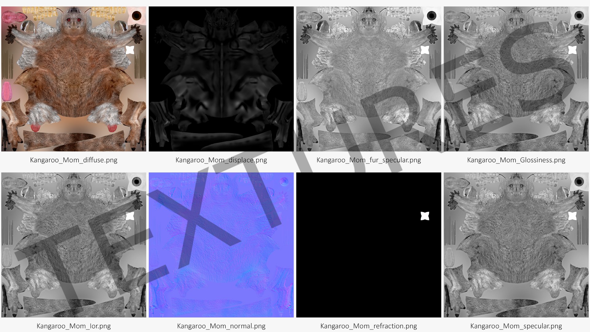 3D Female Kangaroo https://p.turbosquid.com/ts-thumb/Kl/Xo1Y5L/YE/femalekangaroo3dmodel022/jpg/1719996551/1920x1080/fit_q87/07d080a51b2922f4c299fb40486a52a931f2ec2c/femalekangaroo3dmodel022.jpg