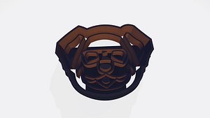 3D DOG COOKIE CUTTER