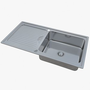 sink franke atlantis alx 3D model