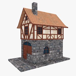 Medieval Building Townhouse
