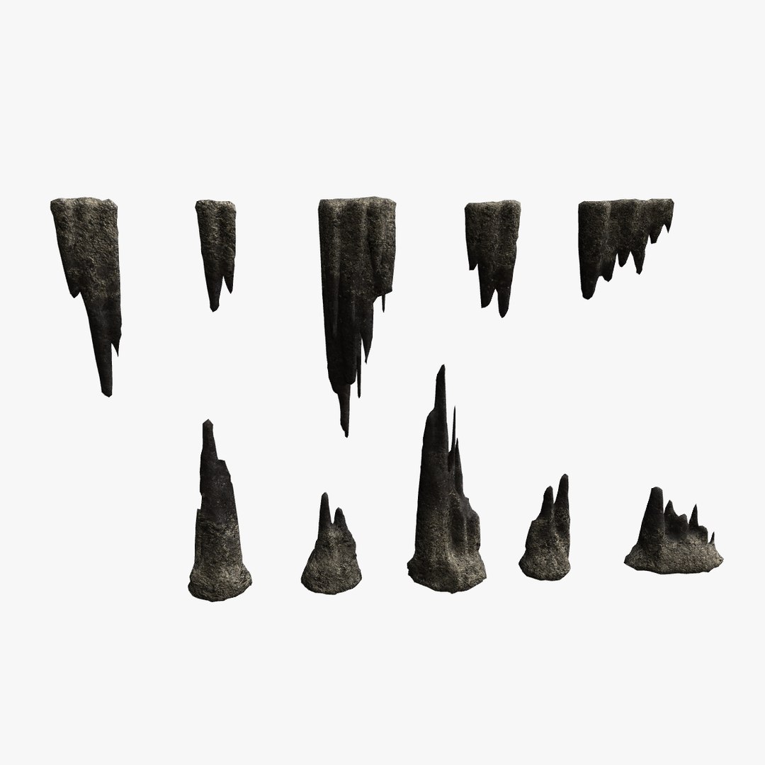Free 3D Cave Rock Pack 1 - Light - TurboSquid 1967734