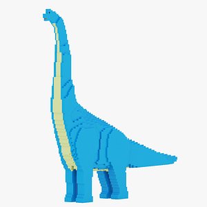 Voxel Brachiosaurus