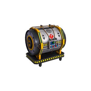 SCI-FI Fuel Tank V1 Futuristic Storage Game Ready PBR