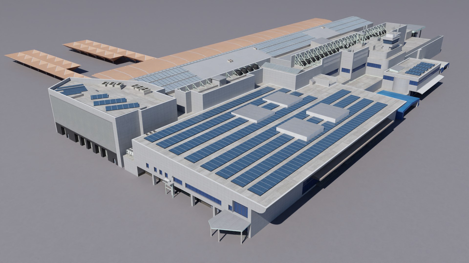 Mumbai International Airport 3D Model - TurboSquid 1880844