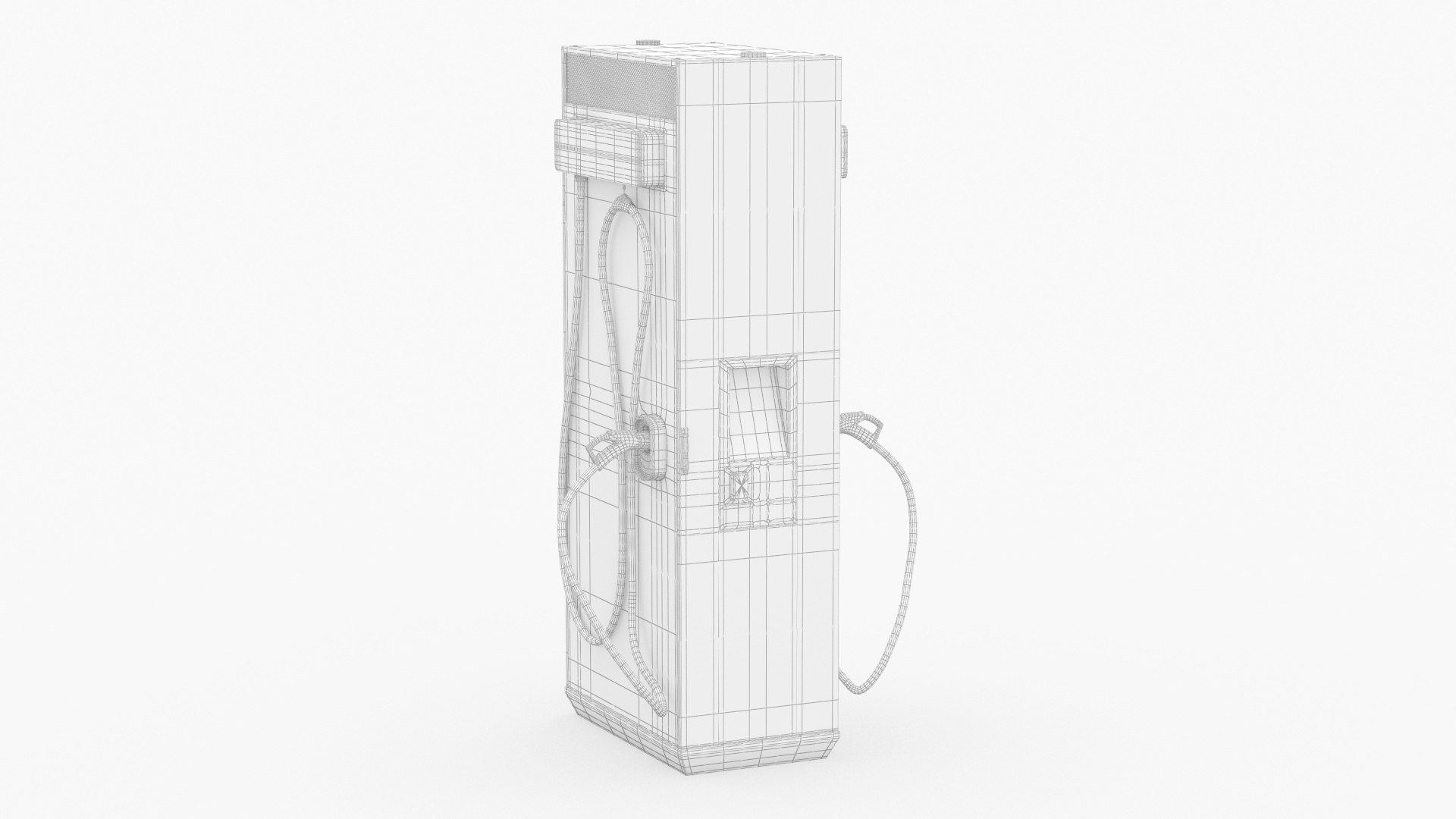 Evbox Troniq High Power Electric Vehicle Charging Station 3D Model