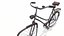 Bicicletta arrugginita d'epoca Low-poly PBR