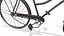 Bicicletta arrugginita d'epoca Low-poly PBR