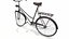 Bicicletta arrugginita d'epoca Low-poly PBR
