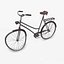 Bicicletta arrugginita d'epoca Low-poly PBR