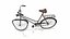 Bicicletta arrugginita d'epoca Low-poly PBR
