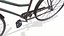 Bicicletta arrugginita d'epoca Low-poly PBR