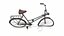 Bicicletta arrugginita d'epoca Low-poly PBR
