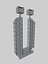 Steel Construction Font - Turkish Letter U