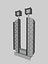 Steel Construction Font - Turkish Letter U
