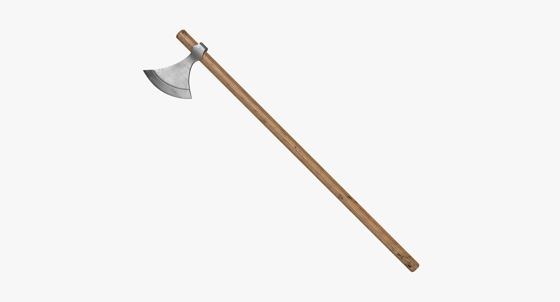 Viking Long Axe 3D Model 3D model preview