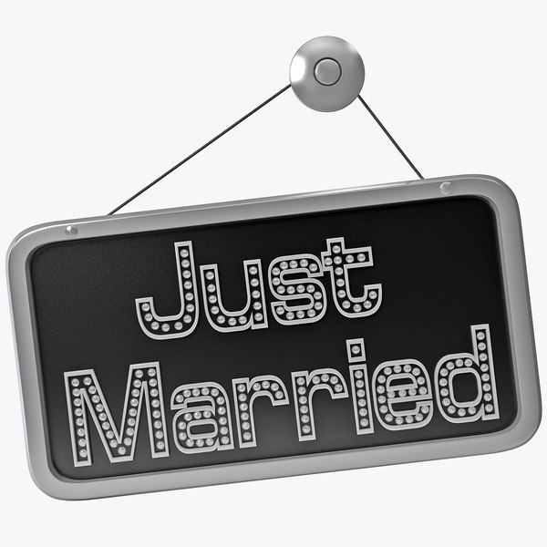 3ds just married sign