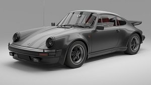 3D porsche 911 1975 model