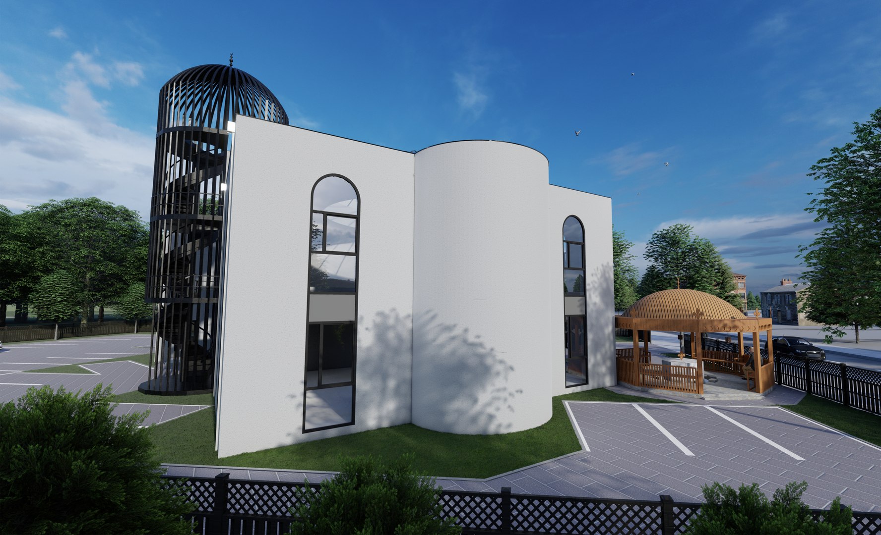 Mosque 001 model https://p.turbosquid.com/ts-thumb/Km/YQieIT/kO/dzamija_06/jpg/1653916345/1920x1080/fit_q87/eca79eb1e0a37c4bea1e5463dc83a4f37a524c06/dzamija_06.jpg