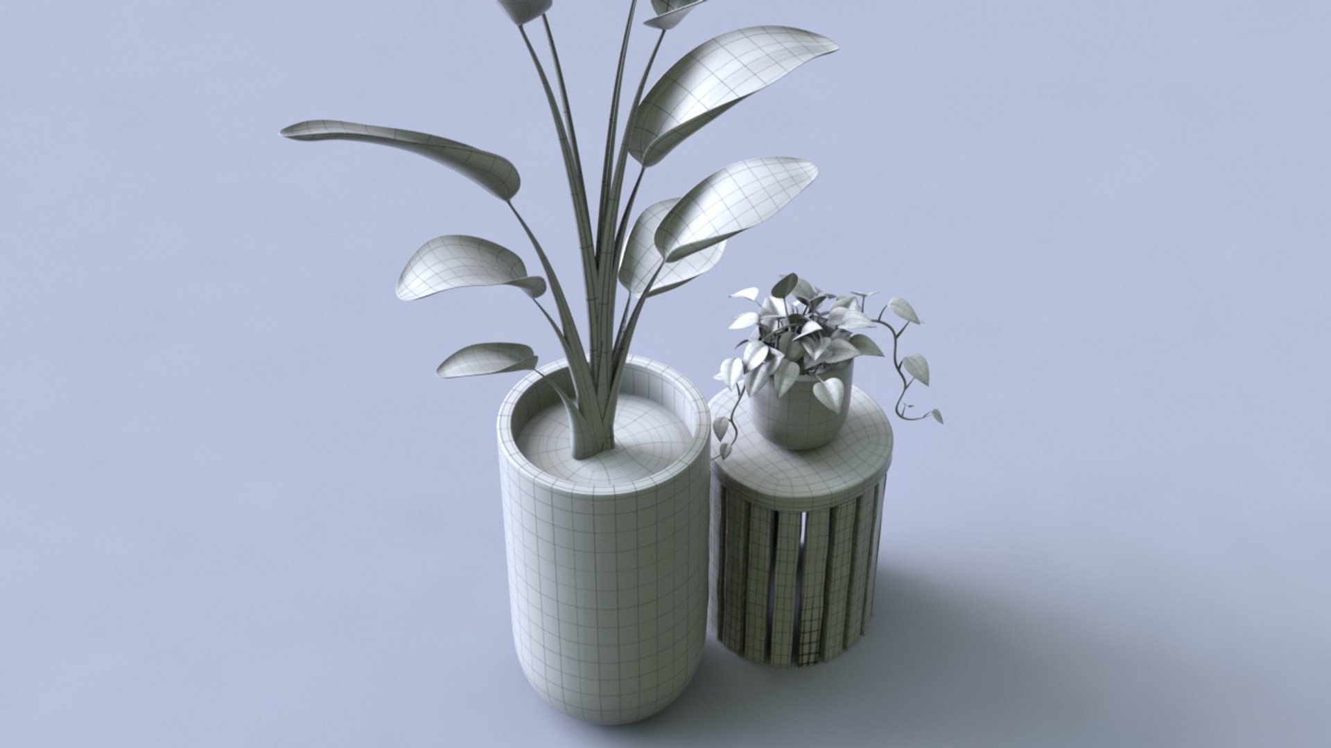 Decor Planter Model - TurboSquid 1595605