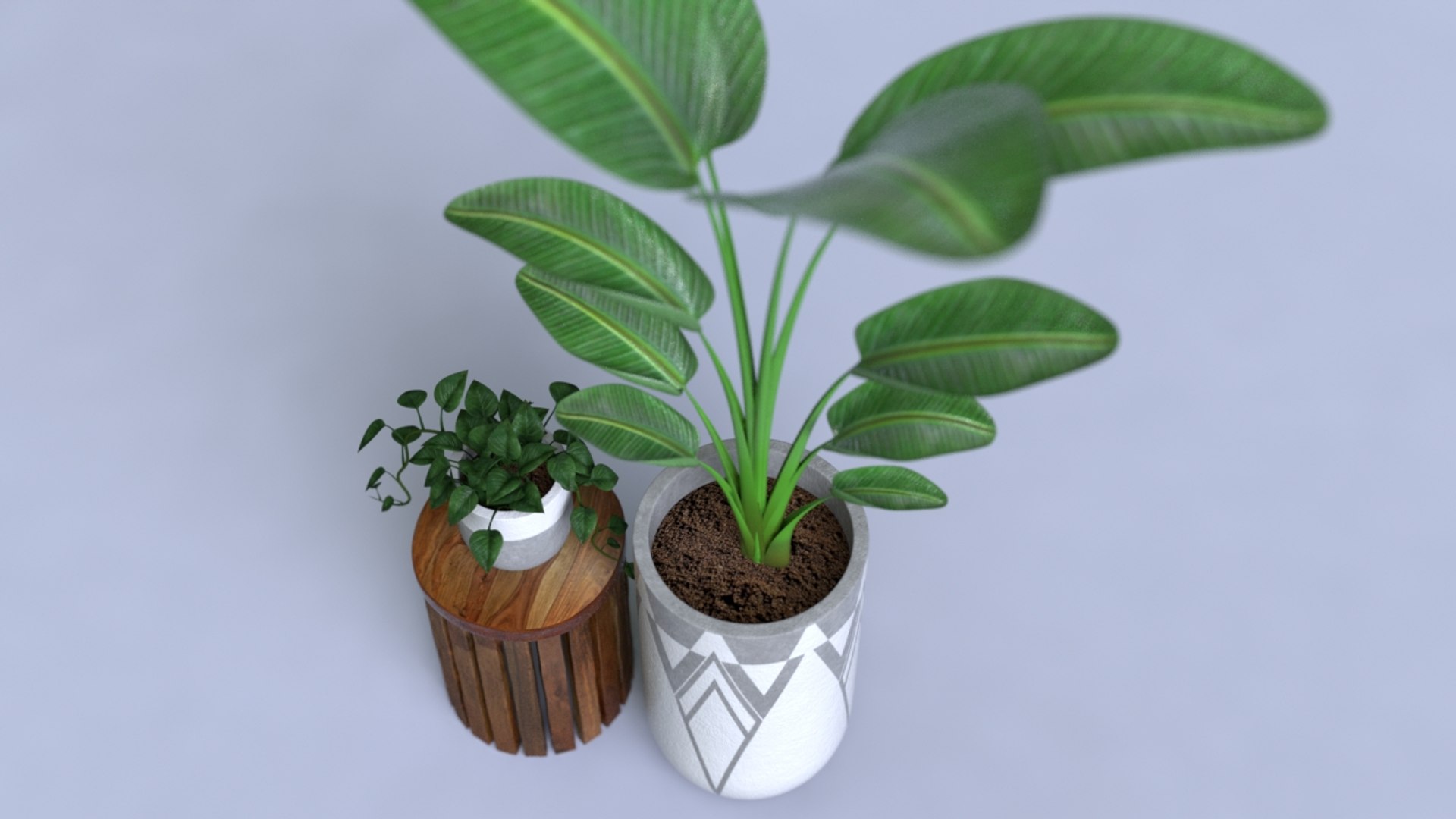 Decor Planter Model - TurboSquid 1595605