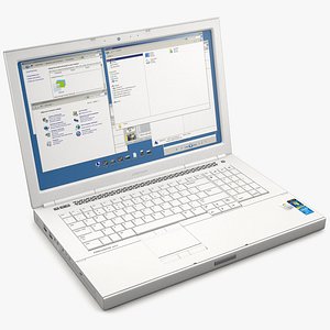 laptop computer obj