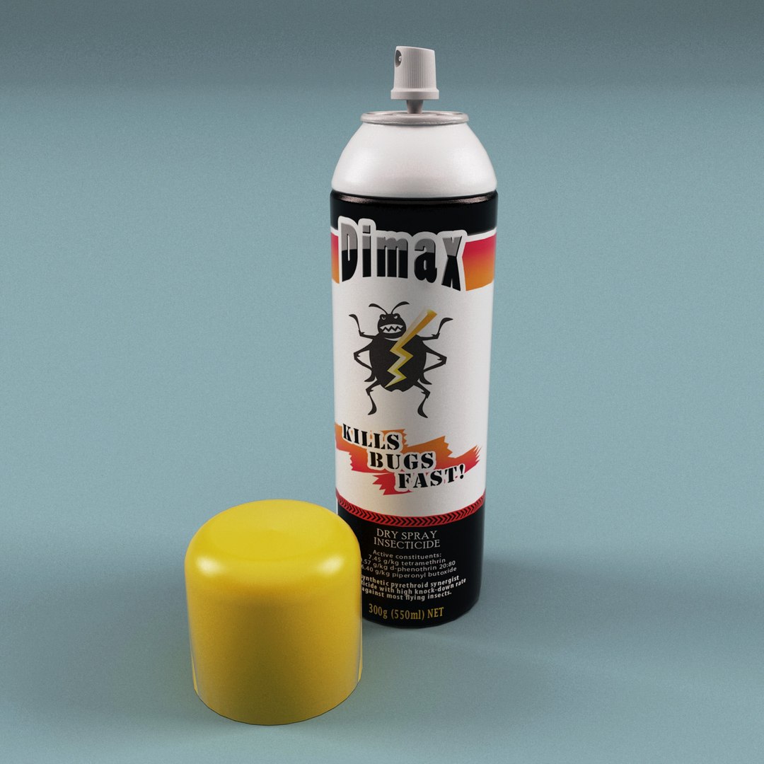 3ds max insect killer spray
