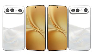 3D Vivo X300 FE White