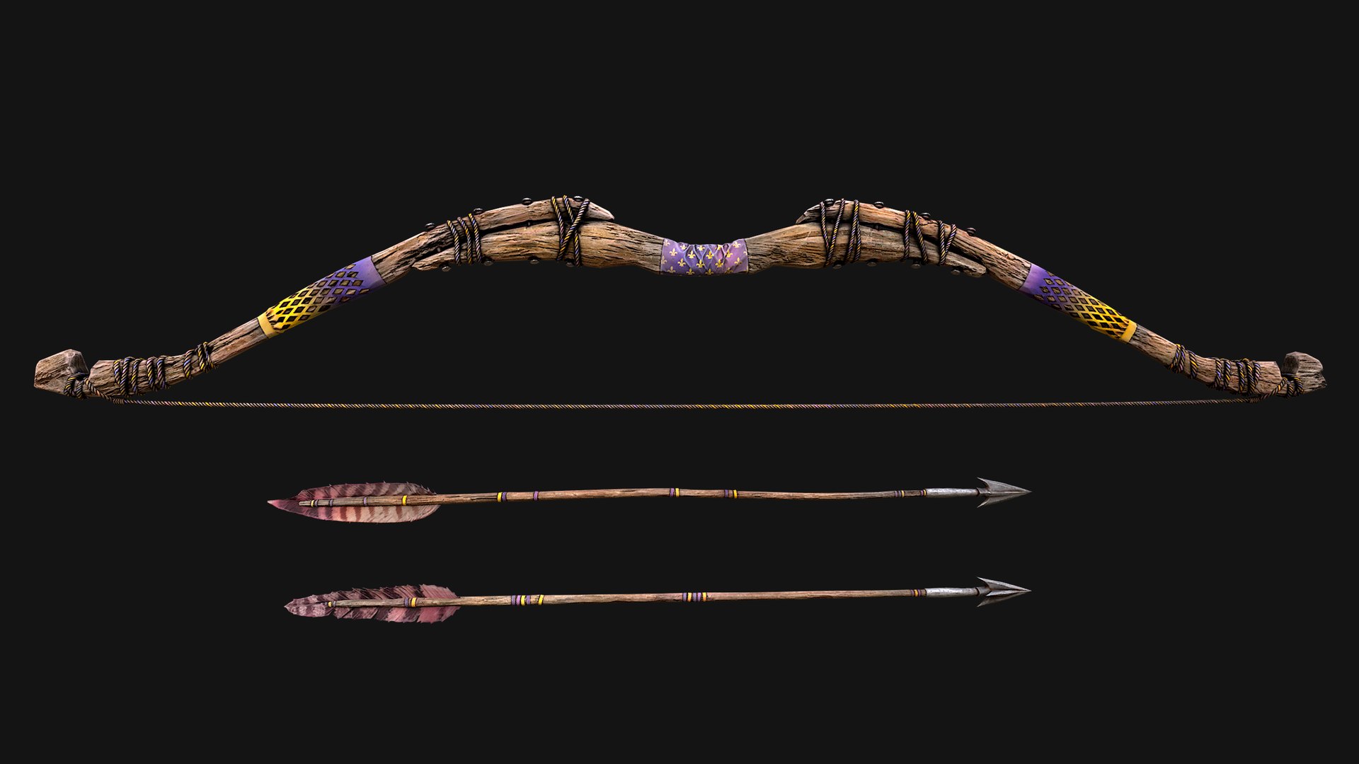 3D Medieval Wooden Bow Weapon Fair Shooter https://p.turbosquid.com/ts-thumb/Km/hQHqYy/07/woodenbowpurple6/png/1757599363/1920x1080/fit_q87/2fc7e8ea4e12b4d7e7061a6a23c072ceed46148b/woodenbowpurple6.jpg
