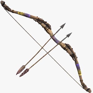 Medieval Wooden Bow Weapon Fair Shooter