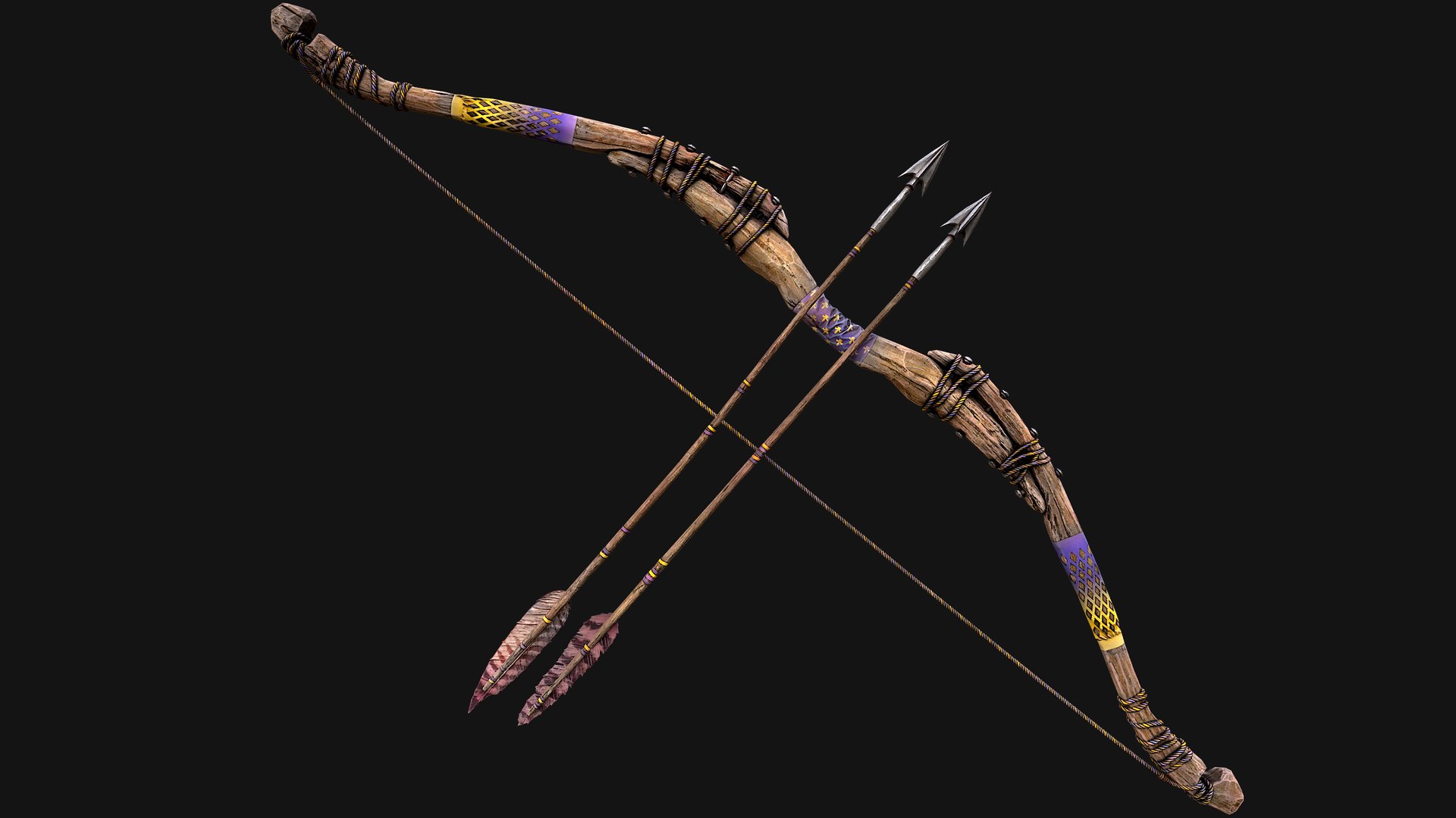 3D Medieval Wooden Bow Weapon Fair Shooter https://p.turbosquid.com/ts-thumb/Km/hQHqYy/OG/woodenbowpurple14/png/1757599367/1920x1080/fit_q87/b842f956476db85c01bd65605fb31c41ba16637c/woodenbowpurple14.jpg